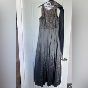 Maxi evening down, wedding guest dress